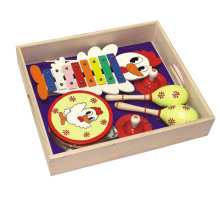 Wooden Musical Instrument Toys in Cartoon Design